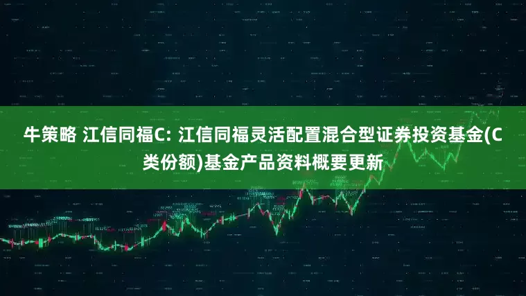 牛策略 江信同福C: 江信同福灵活配置混合型证券投资基金(C类份额)基金产品资料概要更新