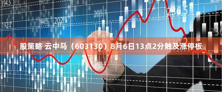 股策略 云中马（603130）8月6日13点2分触及涨停板